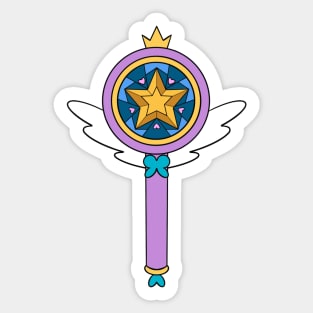 Royal Magic Wand Sticker